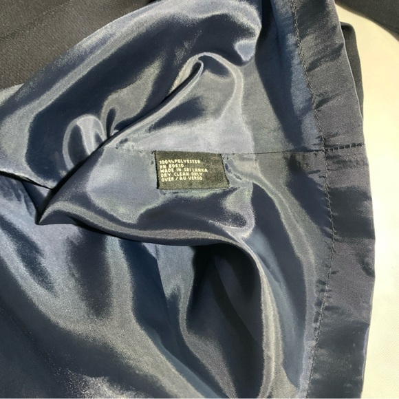 Kasper ASL Coat Shift Dress Lined Size 12P Black Women's Coat - Picture 6 of 11